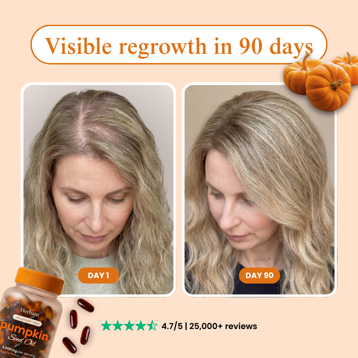 Herbans Pumpkin Seed Oil Softgels