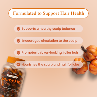 Herbans Pumpkin Seed Oil Softgels